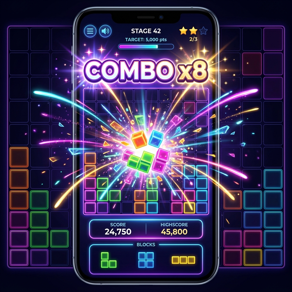 Block Blast combo effects