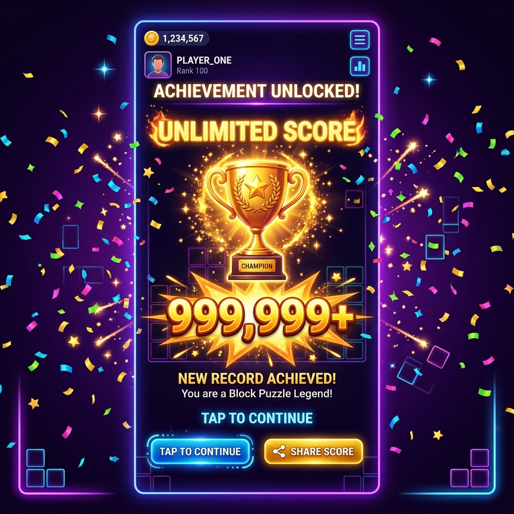 Block Blast unlimited score